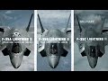 What are the Differences Technology Between F-35A, F-35B and F-35C