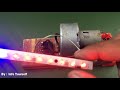 Experiment electricity generator using dc motor | 12V DC to 20V AC free energy mini at home