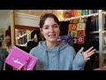 READING VLOG | reading four books, journaling, book shopping + a new hobby 📖