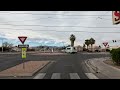 Driving Around North Las Vegas Boulevard Hoods in 4k Video