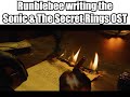 Runblebee writing the Sonic & The Secret Rings OST