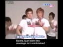 Leeteuk imitating Sungmin [ENG SUBS]