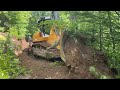 Liebherr 746 dozer ile yol tamiri#heavyequipment #automobile #excavator #liebherr #bulldozer