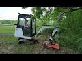 SATISIFYING EXCAVATOR MOWING S2 E1 WHAT A DIFFERENCE!