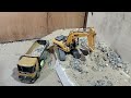 review rc play excavator +dump truck ,Rc bulldozer 1569 ,Push Dump 1573