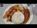 How To Make Air-fryer Fried Fishball - Japanese Curry