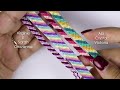 CANDY STRIPE TUTORIAL - BEGINNER FRIENDLY [CC] || Friendship Bracelets