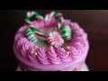 CANDY CANE Stripe Cake | 12 Days of Christmas Cakes