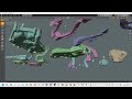 Сборка STL модели в Blender 3D v4.1.0.