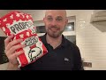 Trying the NEW KFC Flavored VEGAN Popcorn