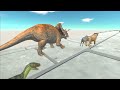 ARBS Speed Race. Climb on the pyramid course! | Animal Revolt Battle Simulator