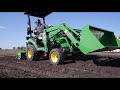 How to plow and till a vegetable garden area that’s never been plowed | John Deere Tips Notebook