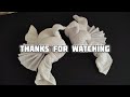 How to Make Towel Dog | towel art | towel folding | towel animal origami