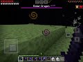 Beating the ender dragon