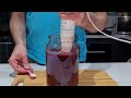 Lacto-Fermented Black Pepper & Blueberry Hot Sauce. | Easy home made fermented hot sauce recipe.
