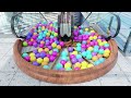 Balls on escalator 2.0 | Blender Rigid body simulation