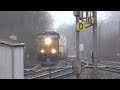 Railfanning In a Drizzle - Point of Rocks MD - 3/2/24