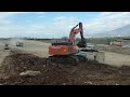 Cat D8T, Dozer ve Hitachi excavator birlikte yol yapıyor @Dozervideo