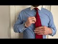 How to Tie a Four-in-hand Knot for Beginners: James Bond style!