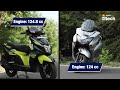 New Suzuki Burgman EX vs TVS Ntorq XT - 125cc Scooter Comparison!