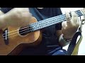 Un desperdicio - Rels b , junior h / ukulele cover