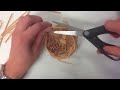 Introduction to weaving a round reed basket