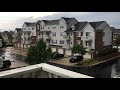 Morning Thunderstorm at Apartment Complex