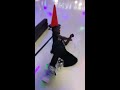 This is wild! 🤯 Kid attempting a crazy move at the roller rink. 👀 #shorts