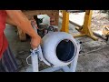 Turning Gas Tank/Bottle into Small Cement Mixer