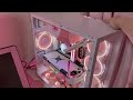 my first PC build upgrade 🌸 pink & white aesthetic ☁️ unbuilding + rebuilding + mod ✨RTX 3080