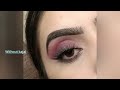 5min easy eye makeup tutorial with only two shades❤️❤️#youtube #eyemakeup