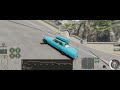 Launching From the Original Car Jump Arena in BeamNG.drive