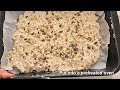 Mix Oatmeal with Yogurt, Easiest Oatmeal Bread for a healthy breakfast! No flour No butter!.