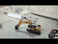 RC Excavator 1550 Truck Work Home,Excavator 1550 Huina review