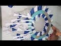 Easy and beautiful pepar hanging/pepar craft for home decoration/anique flower hanging craft