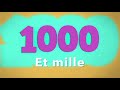 Numbers in French  10 to 1000 | French nombres