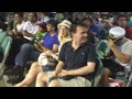 England vs Australia World Cup cricket 2015 - England fans supercharged barmy army MCG, Melbourne
