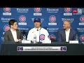 Chicago Cubs Introduce Pitcher Shōta Imanaga