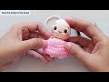 Bellflower Girl Crochet (1/2) | Amigurumi flower | How to crochet doll