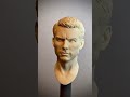 Tom Cruise Top Gun Maverick 1/6 head sculpt by RoccoTheSculptor.com #art #artist #sculpture