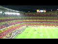 @ Camp Nou - FC Barcelona vs Real Madrid - Tifo (Catalan Mosaic)