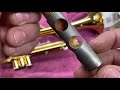 Piston/Casing Problems- How to Size for mandrel- Band instrument repair