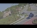 Car crash over roundabout - Manitowoc, WI 6/09/2020