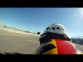 1 tour du circuit de Ledenon en Aprilia 250 RS.