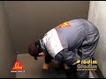 Hidroizolacija kupatila, podruma, temelja, terasa (Sika TopSeal-107 prakticni deo).mp4