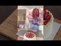 Whipped Cream Cake｜Fresh Cream Cake ｜How to Cover a Cake with Whipped Cream