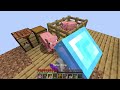 Playing As MOBS On ONE BLOCK In Minecraft!