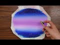 How To Paint HEART❤️ Landscape｜Strawberry Moon Painting Step By Step (1360)