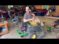 How to Install an Engine on a Zero Turn Riding Mower: John Deere EZtrak