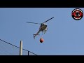 [INCENDIO BOSCHIVO] Atterraggio + decolli elicottero AIB corpo forestale sicilia